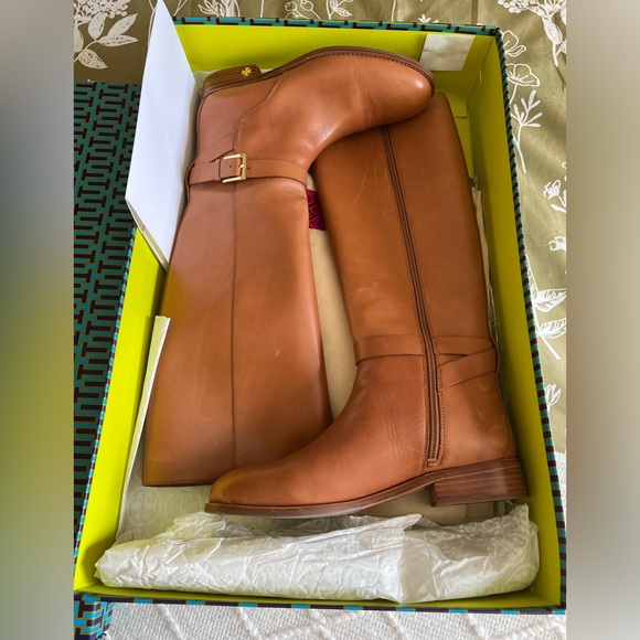 Tory Burch Brooke 25MM Knee Boots - Picture 2 of 16